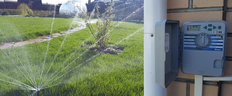 Автоматический полив газона и растений в Челябинске