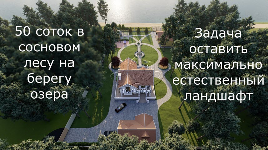 Ландшафтный дизайн проект Челябинск