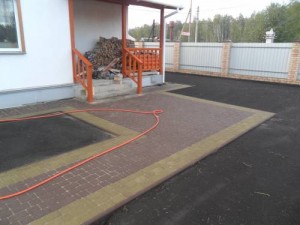 Укладка тротуарной плитки газовик 2